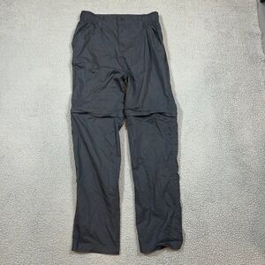 Akini Men's Convertible Pants Black‎ Medium Cotton Nylon Spandex Hiking Outdoor